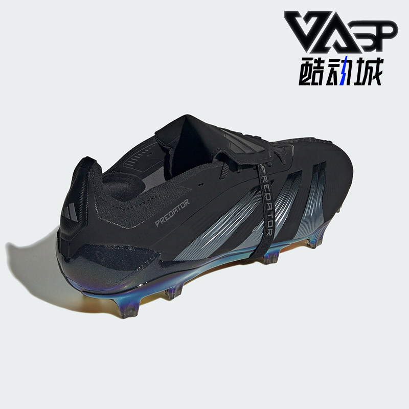 Adidas/阿迪达斯正品FG男女同款长钉翻折鞋舌足球鞋IE1810