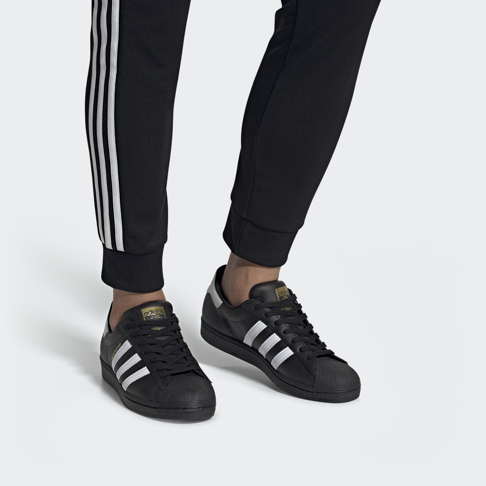 Adidas/阿迪达斯正品三叶草 SUPERSTAR 男女贝壳头休闲板鞋EG4959