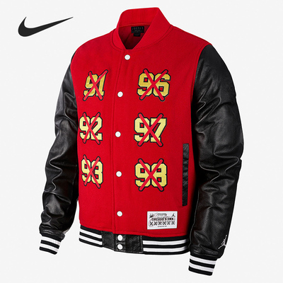 耐克男子休闲棒球夹克外套