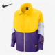 女子湖人队篮球梭织运动夹克外套CJ7177 新款 Nike 耐克正品