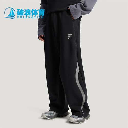 Adidas/阿迪达斯正品春秋男士运动休闲日常针织宽松长裤KU5305