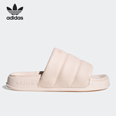 阿迪达斯正品 新款 ADILETTE Adidas SLIDES女子运动拖鞋 HQ8772