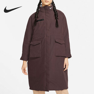 Nike/耐克正品 REVIVAL PARKA 女子中长款保暖棉服DD4651-203