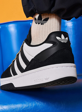 Adidas/阿迪达斯正品三叶草COURT REFIT男女休闲板鞋ID6067