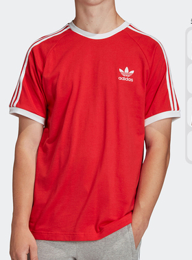Adidas/阿迪达斯正品 男子夏季新款宽松运动休闲短袖T恤 FM3770