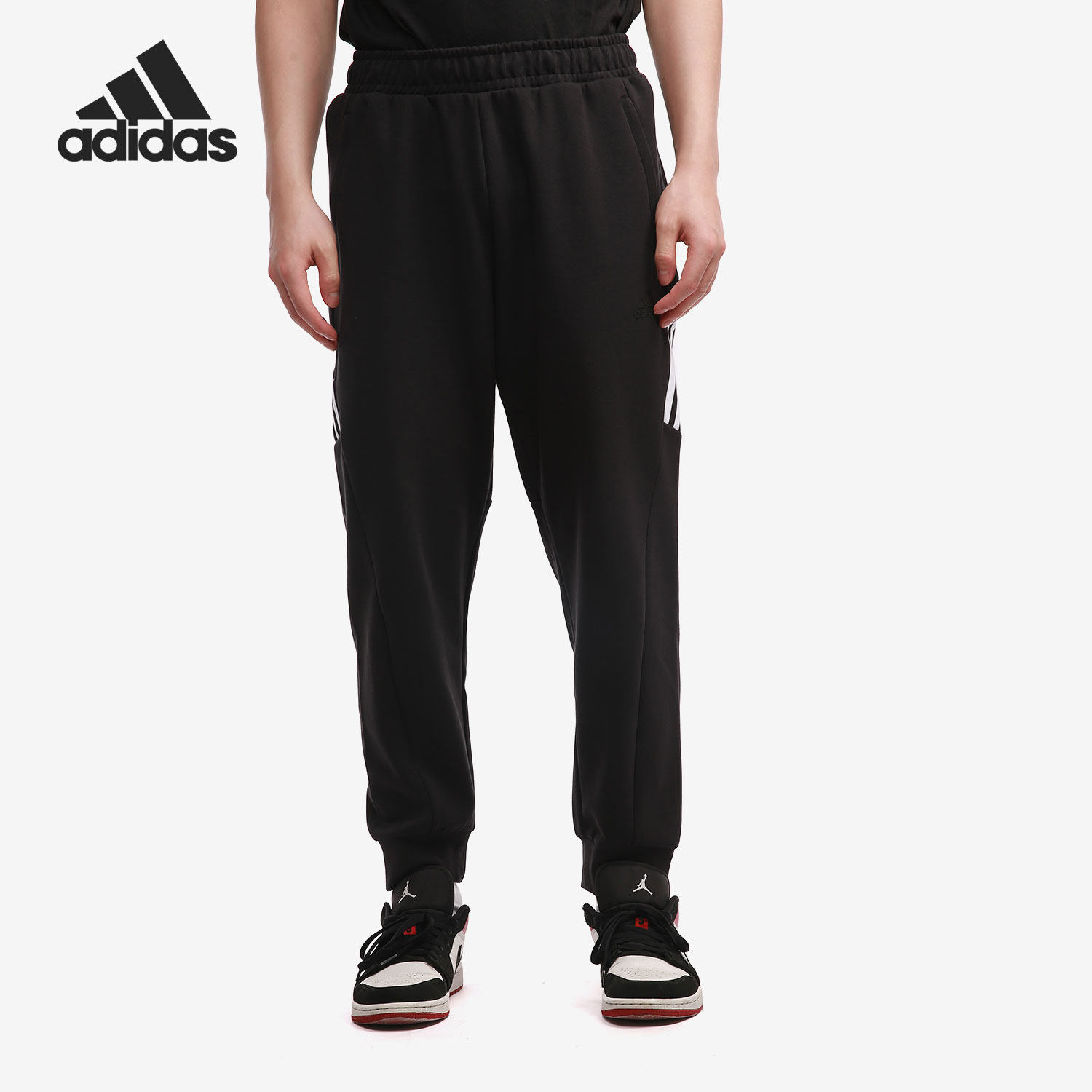 Adidas/阿迪达斯正品当季新款男子休闲运动针织长裤 H65647