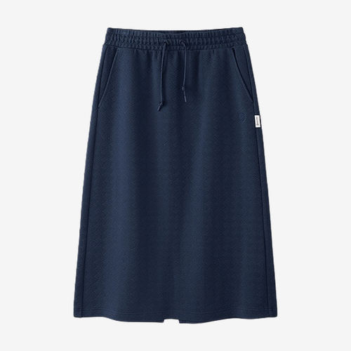 Skechers斯凯奇正品女士透气中腰抽绳运动半身裙L426W008-0515