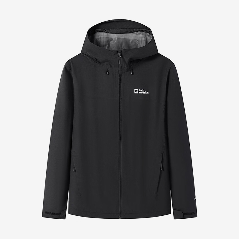 Jack wolfskin/狼爪正品新款男士户外拉链冲锋衣1115134-6000
