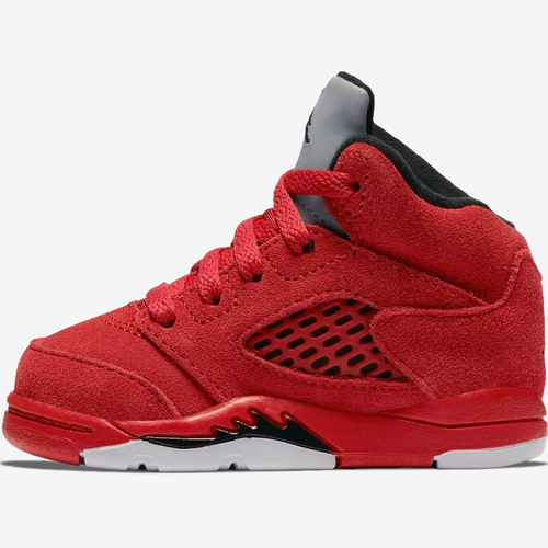 Nike耐克正品Air Jordan 5儿童高帮系带耐磨运动鞋440890-602