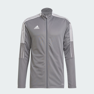 阿迪达斯男士立领训练运动外套