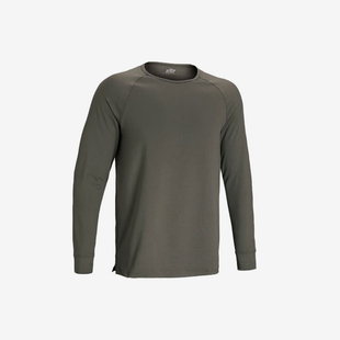 安德玛正品 1378989 2025新款 复古圆领透气运动针织长袖 200 男士