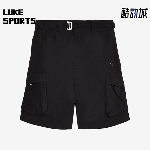 Puma/彪马正品夏季男士休闲简约宽松舒适运动短裤640427-01
