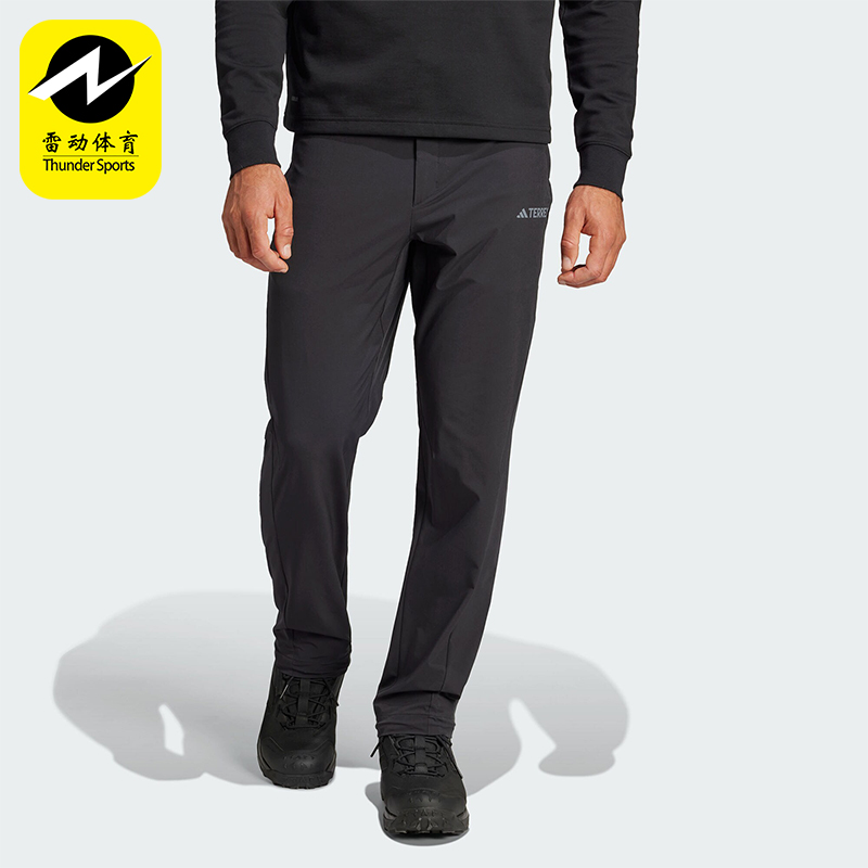 阿迪达斯男士休闲户外裤子