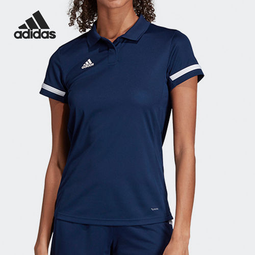 Adidas/阿迪达斯官方正品2026春季款女士套头透气POLO衫DY8863