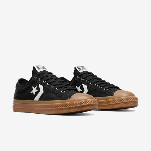 Converse/匡威正品新款男女同款低帮复古星箭皮质休闲鞋A08847C