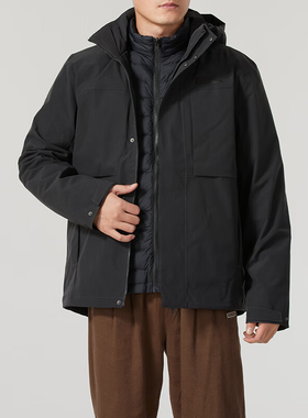 Jack wolfskin/狼爪正品宽松男士三合一冲锋衣A62258-6350