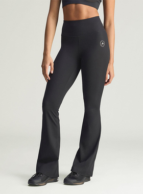 Adidas/阿迪达斯正品2025冬季款女士日常高腰运动紧身长裤KF9109