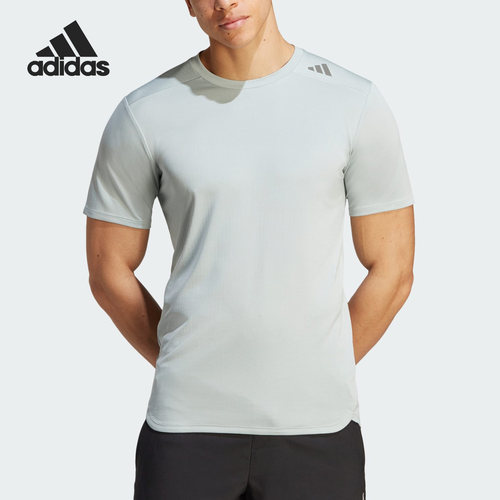阿迪达斯正品男子短袖T恤
