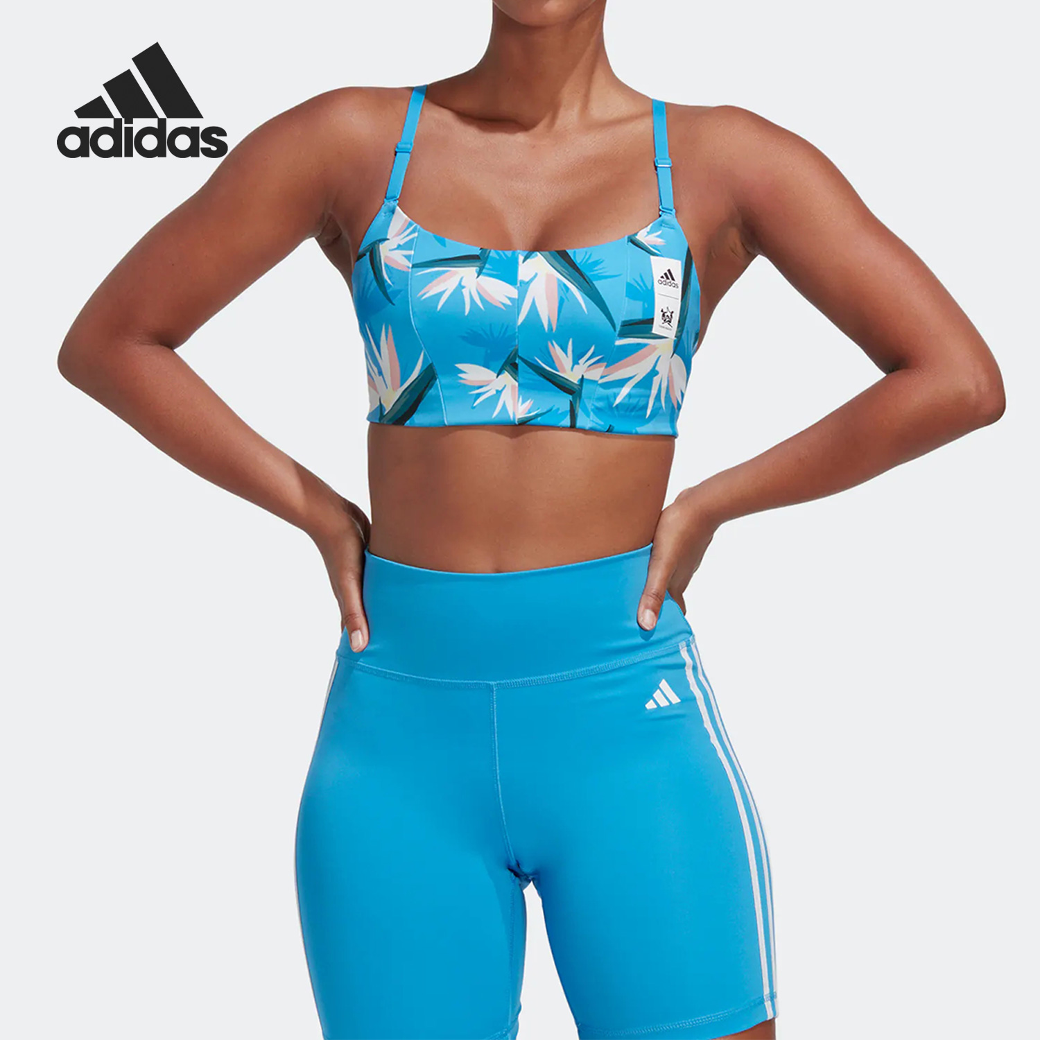 Adidas/阿迪达斯官方正品TM STUDIO BRA女子休闲运动内衣HM9257
