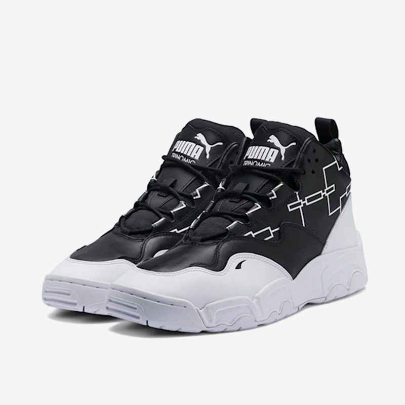 Puma/彪马正品男女同款防滑轻便中帮复古运动篮球鞋370223-01