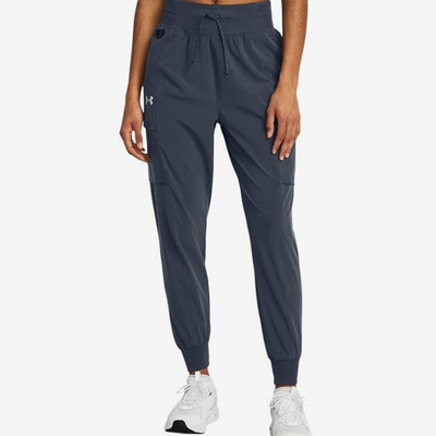 UA/安德玛正品Launch女士束脚系带越野跑步运动长裤1383359-044