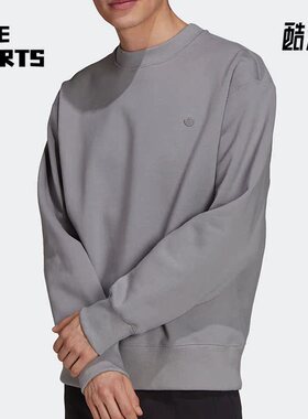 Adidas/阿迪达斯正品新款休闲 三叶草男子运动卫衣套头衫 H09175