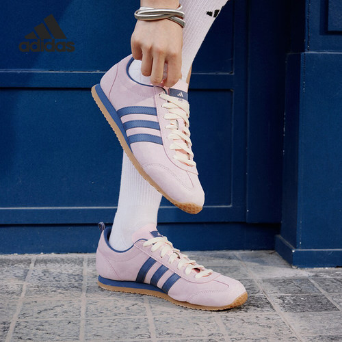 Adidas/阿迪达斯正品VS JOG 2.0 男女款薄底运动休闲鞋JS4442