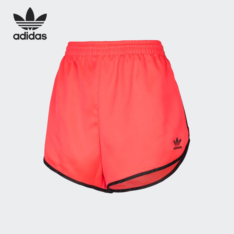 Adidas/阿迪达斯正品休闲三叶草女子时尚潮流运动短裤 DU5220