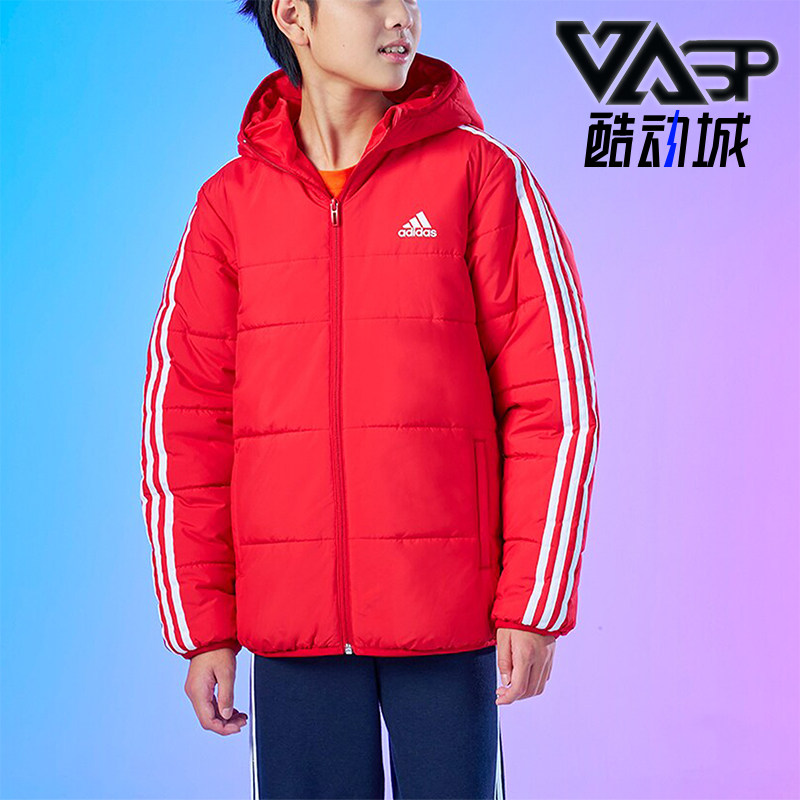 Adidas/阿迪达斯儿童连帽棉服