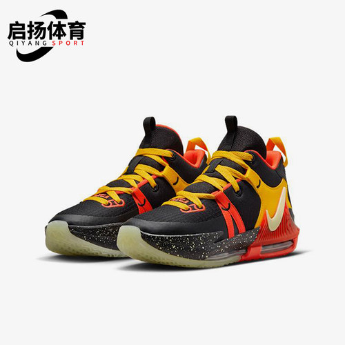 Nike/耐克正品运动GS女子大童减震回弹系带篮球鞋DQ8650-001