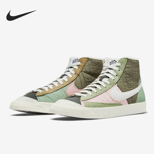 系带休闲板鞋拼色Nike/耐克板鞋