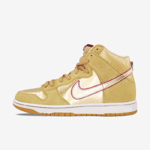 Nike耐克DUNK男子高帮防滑滑板系带圆头运动板鞋313171-702