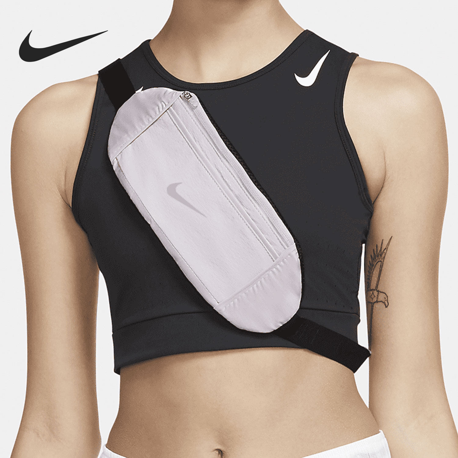 Nike/耐克正品男女时尚运动休闲跑步斜挎包腰包DH3249-017
