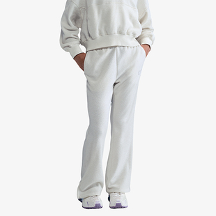 耐克正品 HV0407 2025冬季 加绒保暖微喇裤 047 大童开衩时尚 Nike