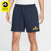 Club男士 2025 简约刺绣透气经典 休闲短裤 451 Nike HJ2678 耐克正品