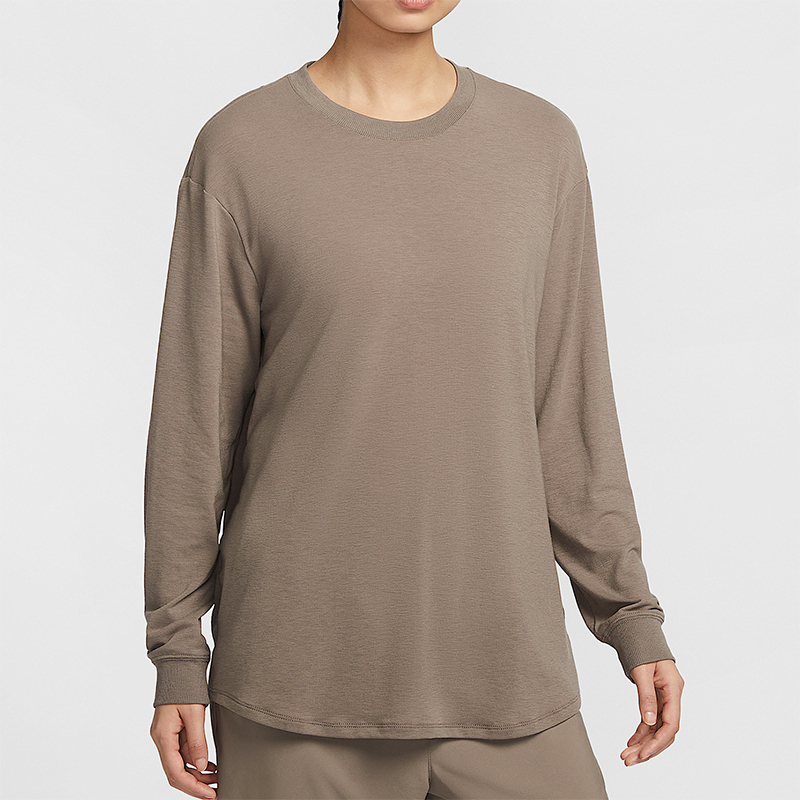 Nike/耐克正品One Relaxed Dri-FIT 女士长袖上衣FN2818-233