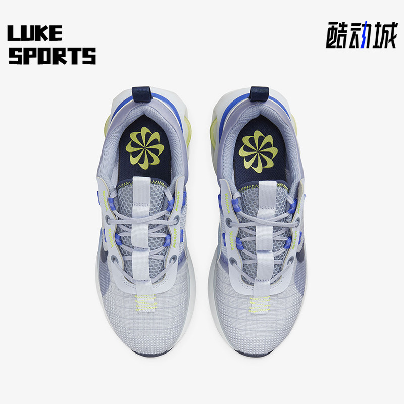 Nike/耐克正品AirMax空新款女白蓝色低帮经典透气篮球鞋DA319-02
