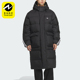 运动羽绒服KC2564 三叶草男女宽松保暖长款 Adidas 阿迪达斯正品