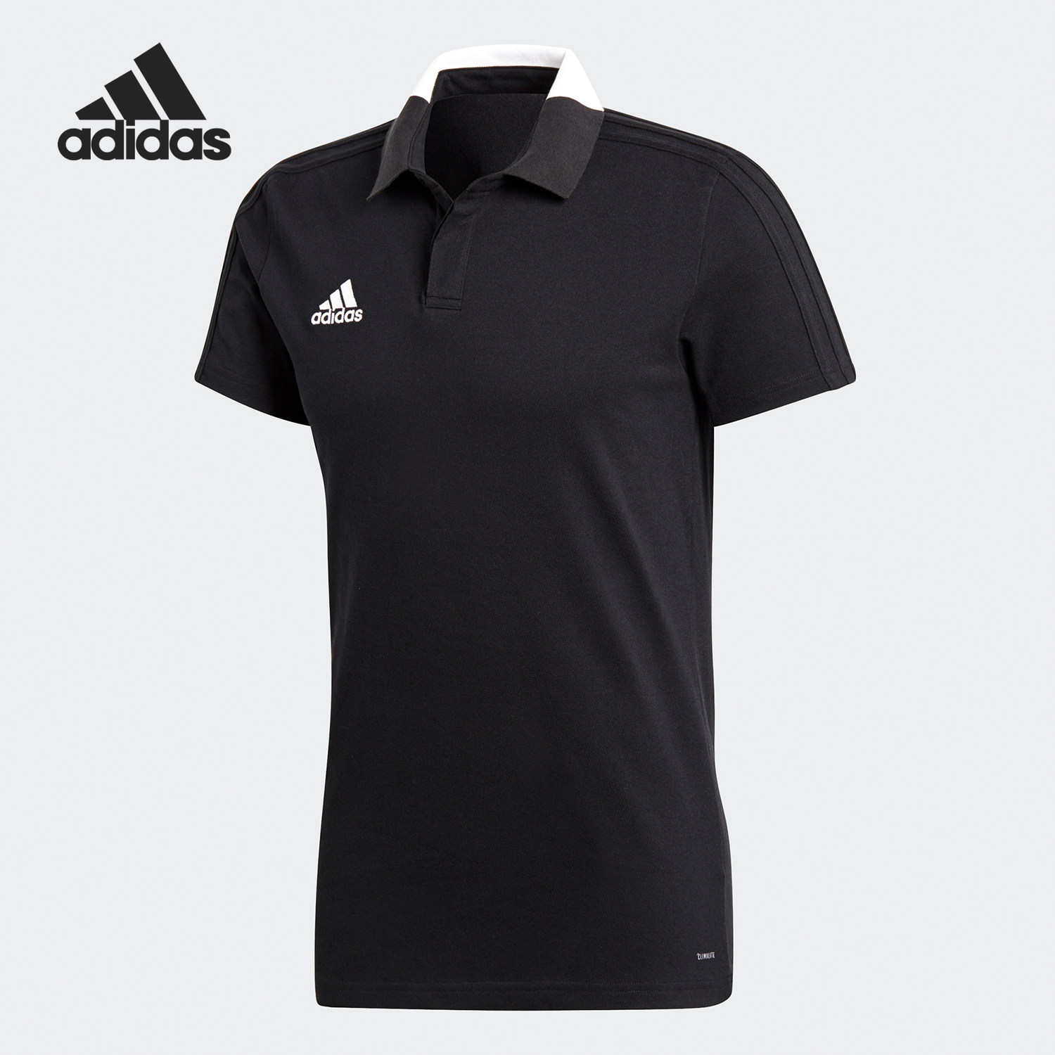 Adidas/阿迪达斯正品2025男士针织透气运动短袖POLO衫BQ6565