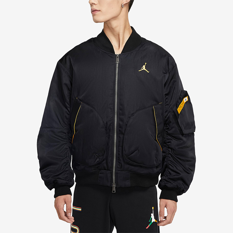 耐克男士拉链保暖夹克