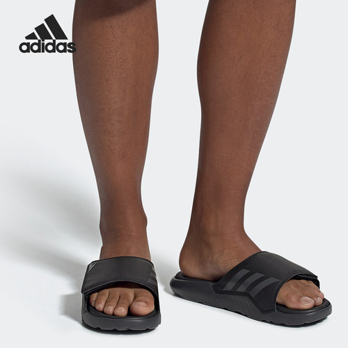 Adidas/阿迪达斯正品 男子当季新款室外时尚运动凉拖鞋  F35587