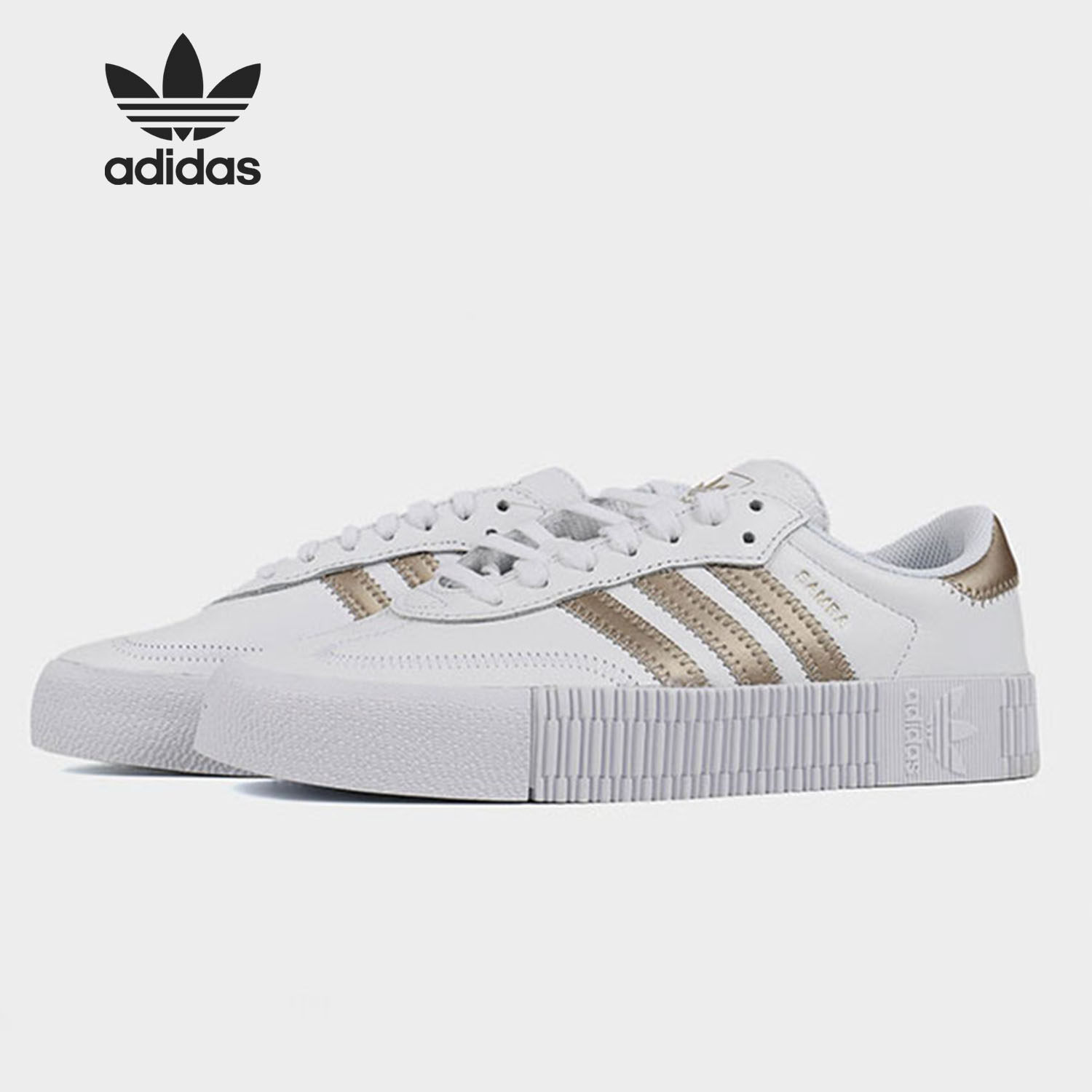 Adidas/阿迪达斯正品三叶草女子19冬季新款运动休闲鞋板鞋FW5392