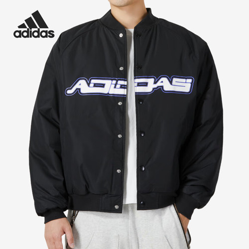 Adidas/阿迪达斯官方正品M JKT PAD 2男子时尚运动保暖棉服IK2412