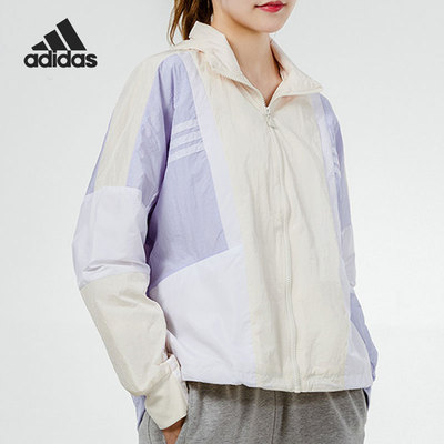 阿迪达斯女子连帽夹克外套