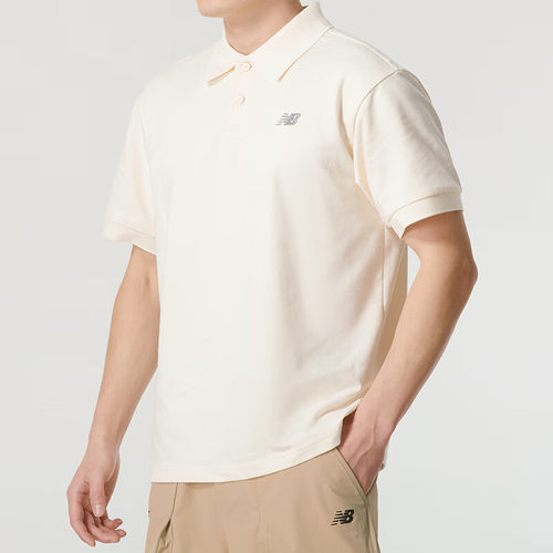 New Balance/NB正品夏季新款男士透气简约翻领POLO衫NFE21011-IV