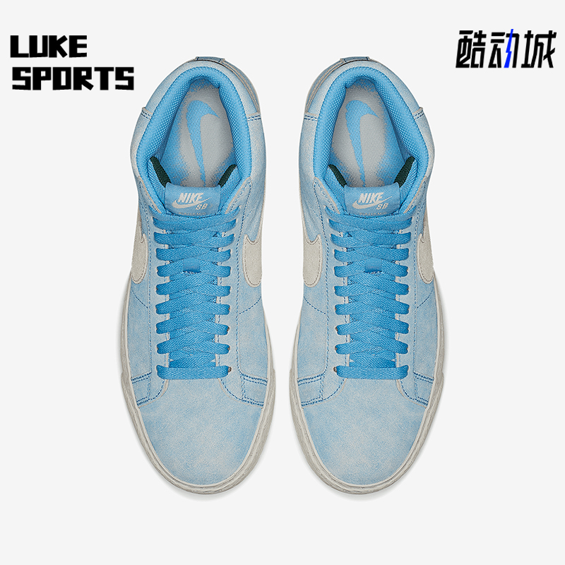 Nike/耐克正品SB Zoom Blazer男女耐磨中帮板鞋864349-406