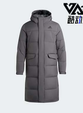 Adidas/阿迪达斯正品V L DOWN PARKA男女连帽保暖羽绒服KF6746