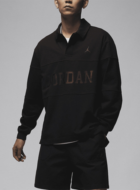 Nike/耐克正品Jordan Essentials男士长袖POLO衫FV7262-010
