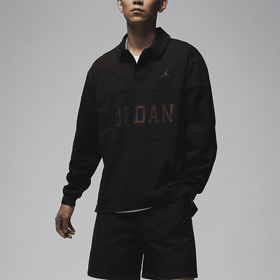 耐克男士透气长袖POLO衫