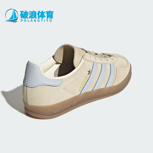 Adidas/阿迪达斯正品三叶草女士日常低帮系带耐磨休闲板鞋JR2432